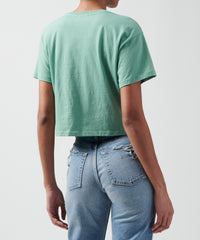 Havana Green Classic Jersey V-Neck Boy Tee | Women's Tee by ATM Anthony Thomas Melillo