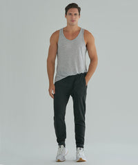 Heather Charcoal French Terry Sweatpants - Men's Luxe Loungewear by ATM Anthony Thomas Melillo