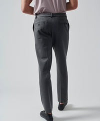 Heather Charcoal Ponte Slim Pants | Mens Pants by ATM Anthony Thomas Melillo