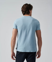 Marina Cotton Pique Crew Neck Pocket Tee | Men's Cotton Short Sleeeve Tee by ATM Anthony Thomas Melillo