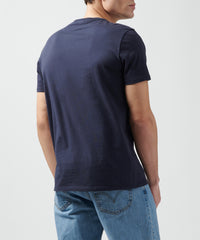 Midnight Classic Jersey Crew Neck Tee - Men's Cotton Short Sleeve T-Shirt by ATM Anthony Thomas Melillo
