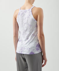 Light Violet Cloud Combo Slub Jersey Tank Top | Women's Tank by ATM Anthony Thomas Melillo