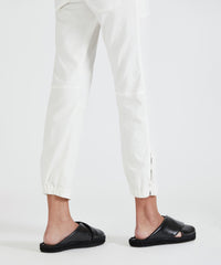 Porcelain Cotton Twill Pants | Women's pants by ATM Anthony Thomas Melillo