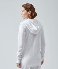 White French Terry Zip-Up Hoodie | Women's Hoodie by ATM Anthony Thomas Melillo