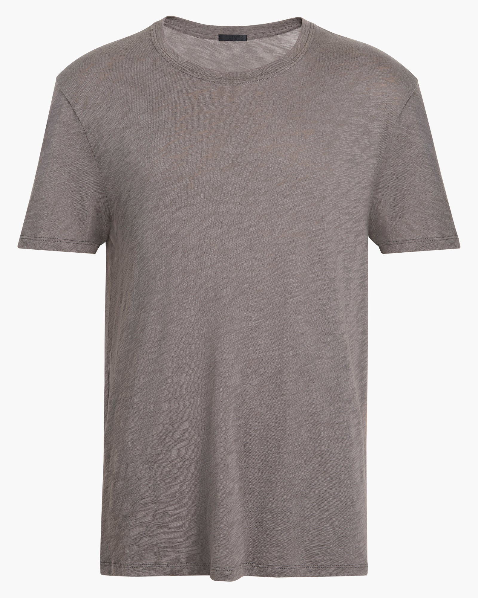 Slub Jersey Crew Neck Tee - Onyx