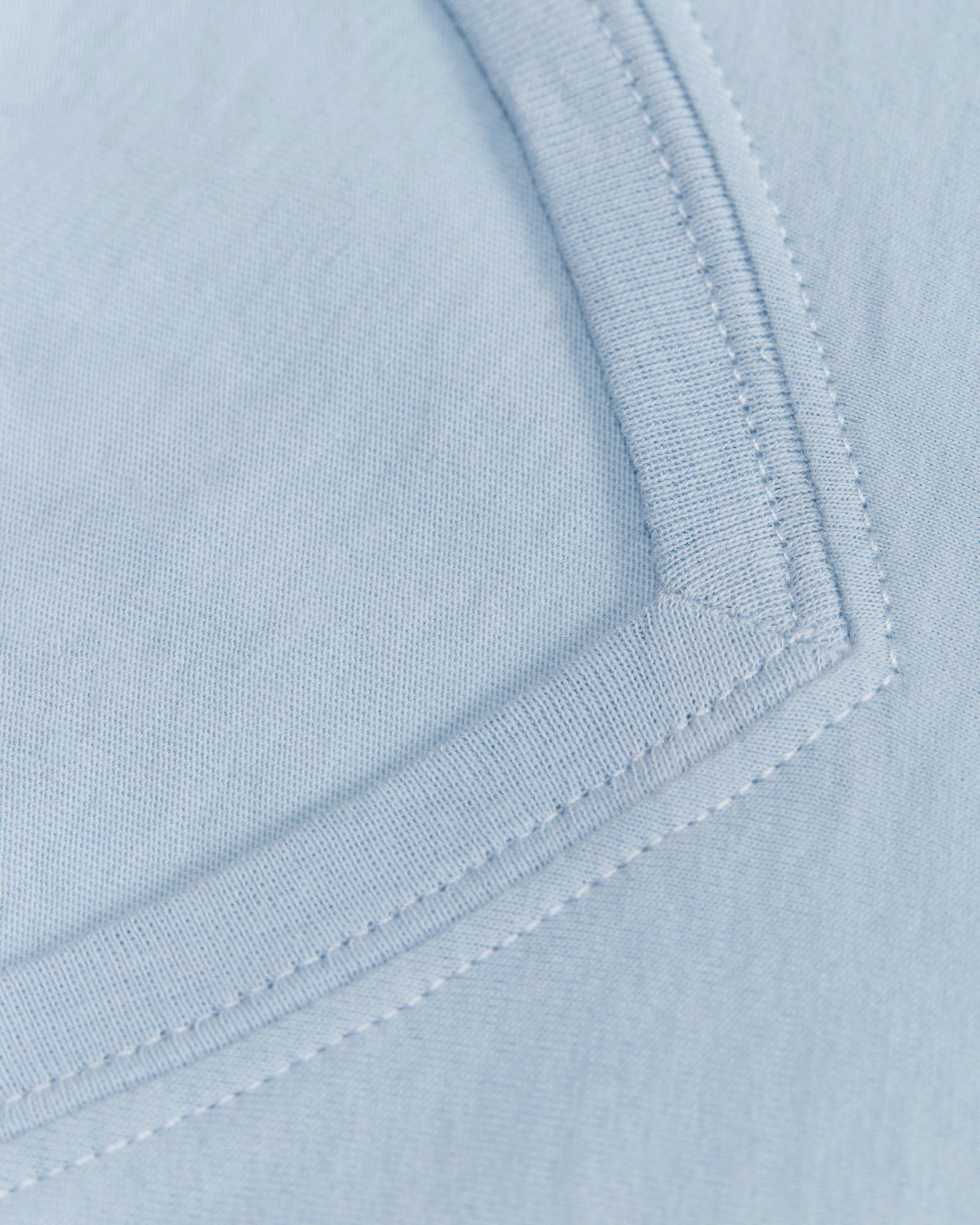 Classic Jersey V-Neck Tee - Blue