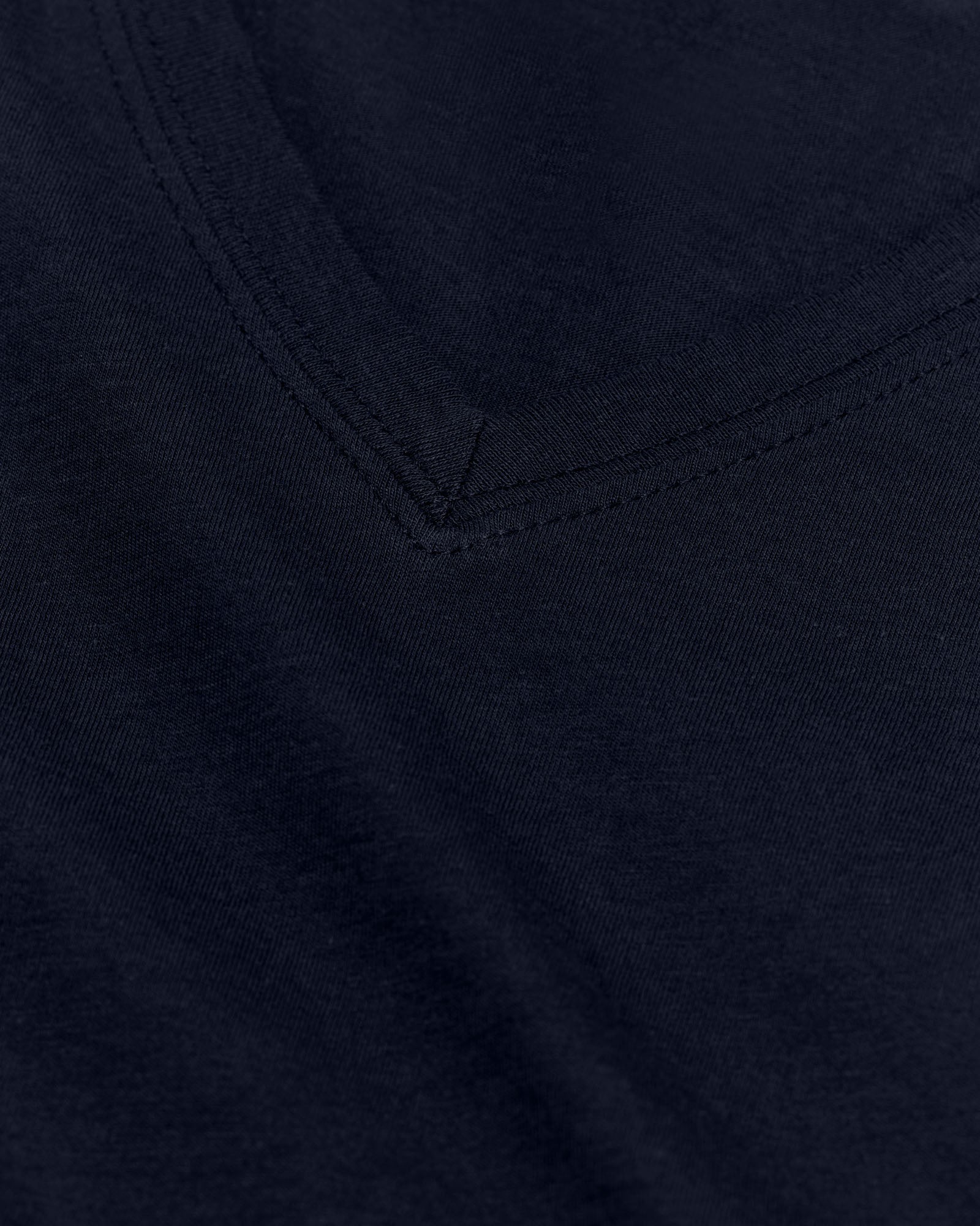 Classic Jersey V-Neck Tee - Midnight