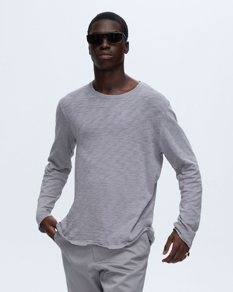 ATM Anthony Thomas Melillo Men's Slub Jersey Chroma Wash Long