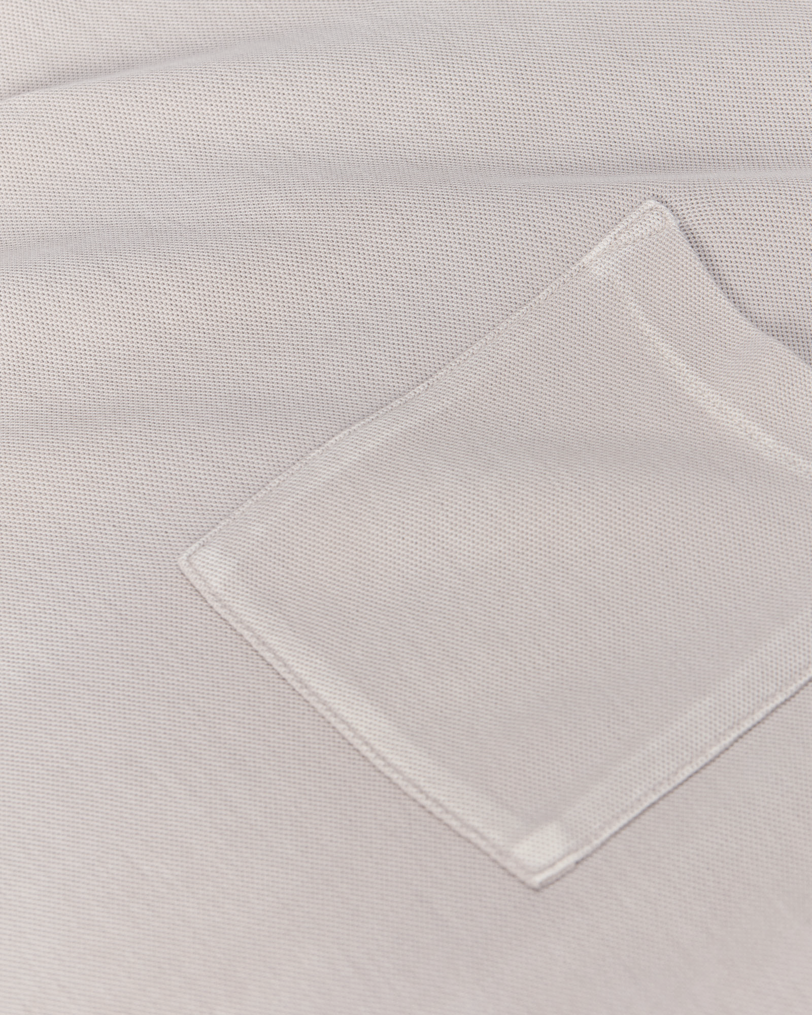 Pique Short Sleeve Crew Neck Pocket Tee Pigment Wash - Sandy Beige