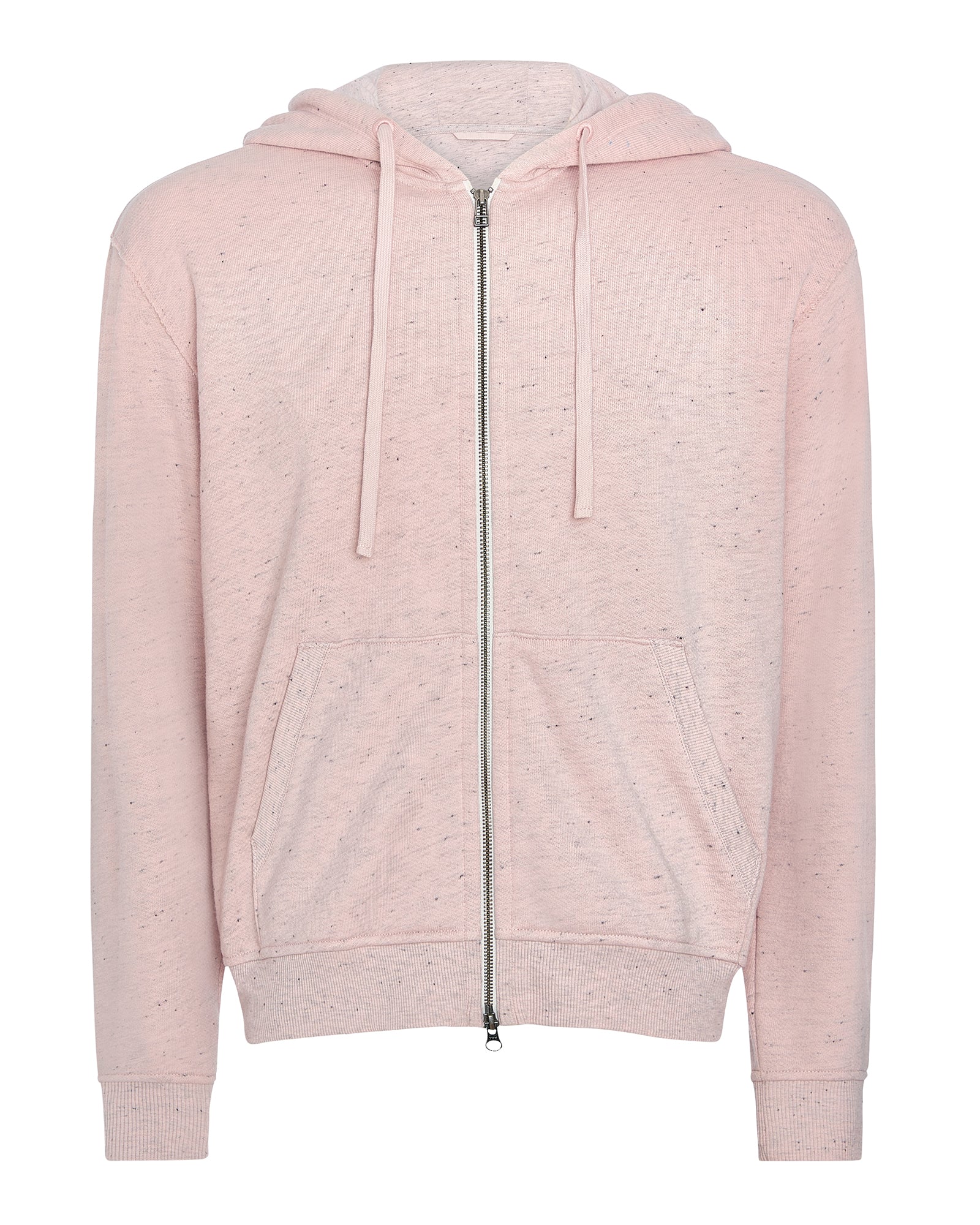 Donegal French Terry Zip-Up Hoodie - Faded Rose