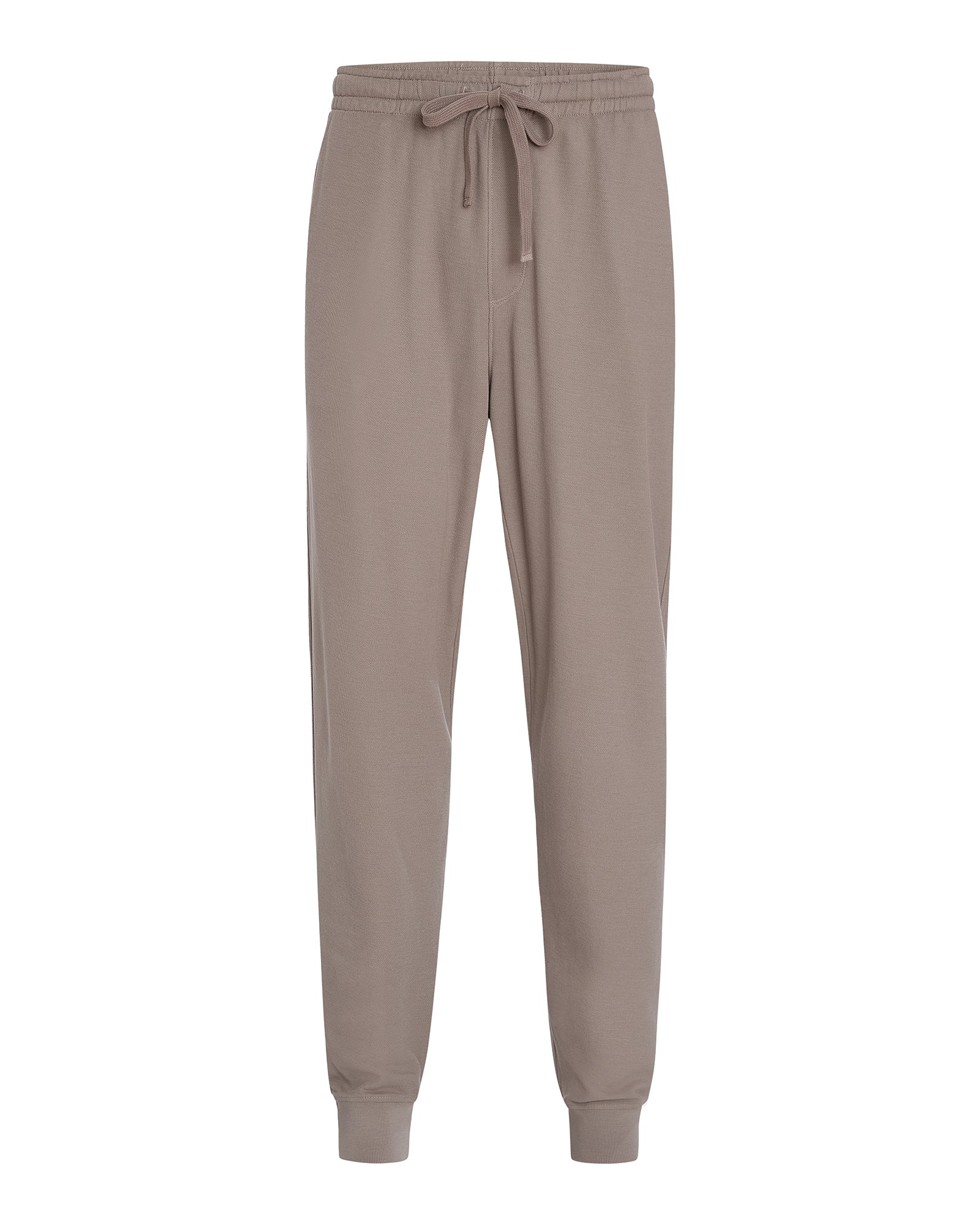 Pima Cotton Pull on Pants - Faded Mocha