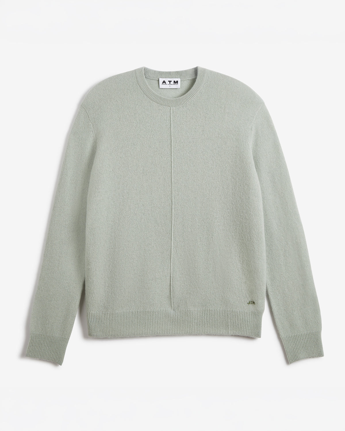 Cashmere Crew Neck Sweater - Soft Sage