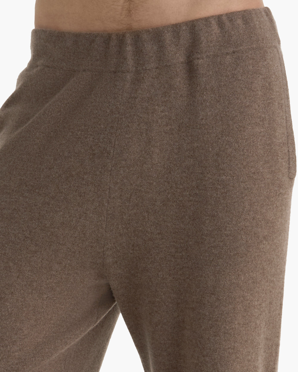 Cashmere Pull On Jogger - Faded Mocha