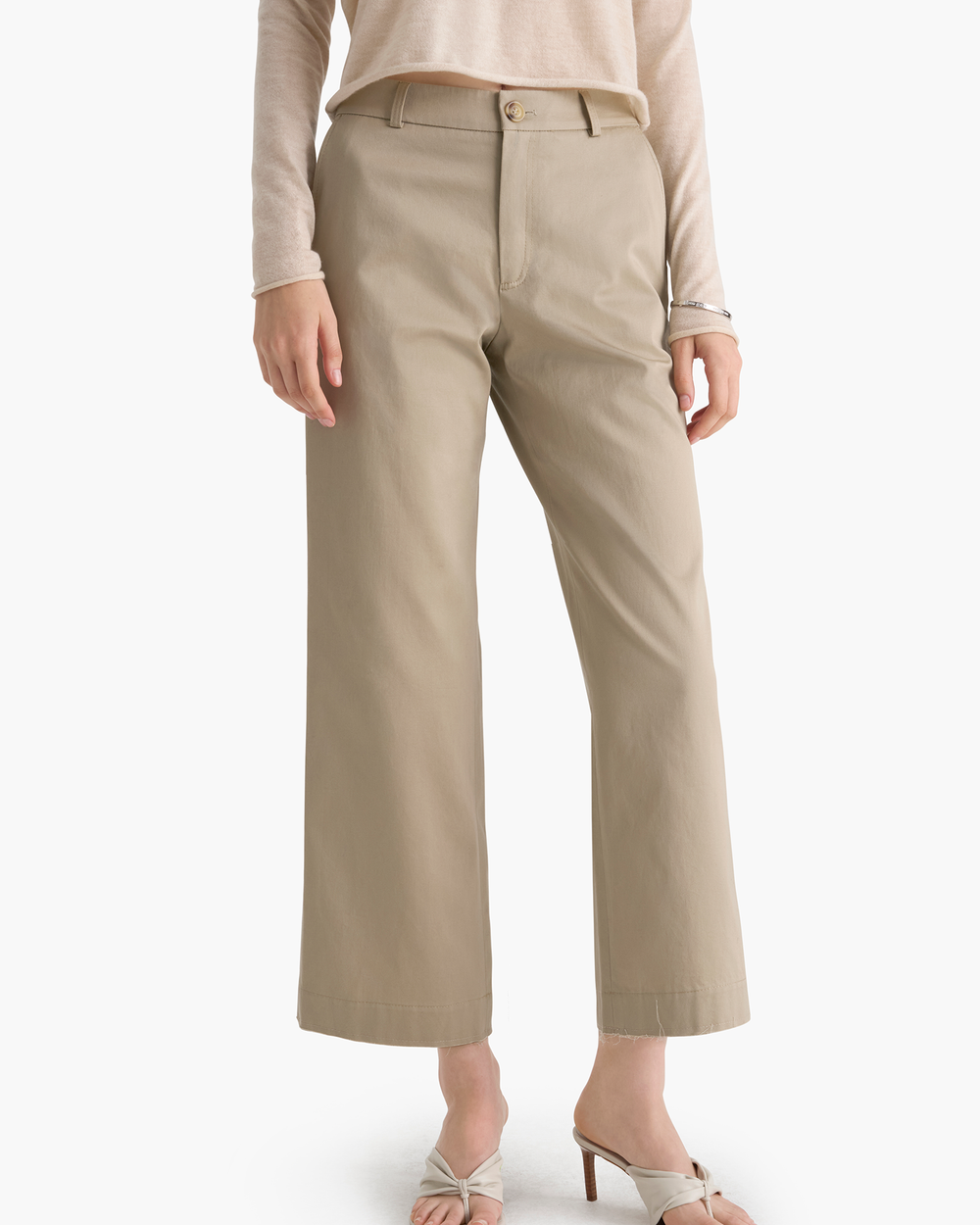 Women's Boyfriend Chino Pants - Khaki