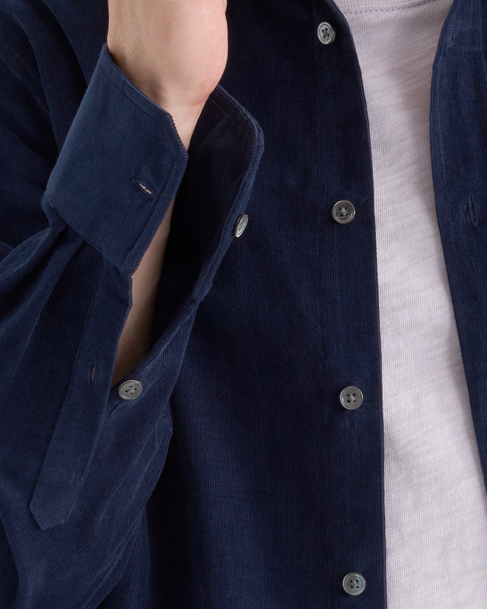 Corduroy Shirt - Midnight