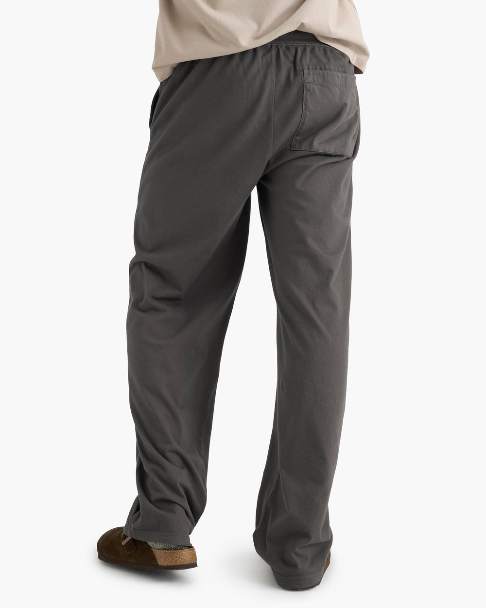 Heavyweight Jersey Pull On Pant - Coal