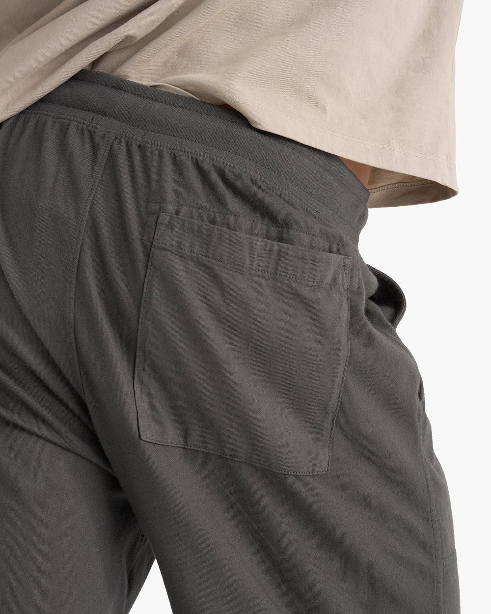 Heavyweight Jersey Pull On Pant - Coal