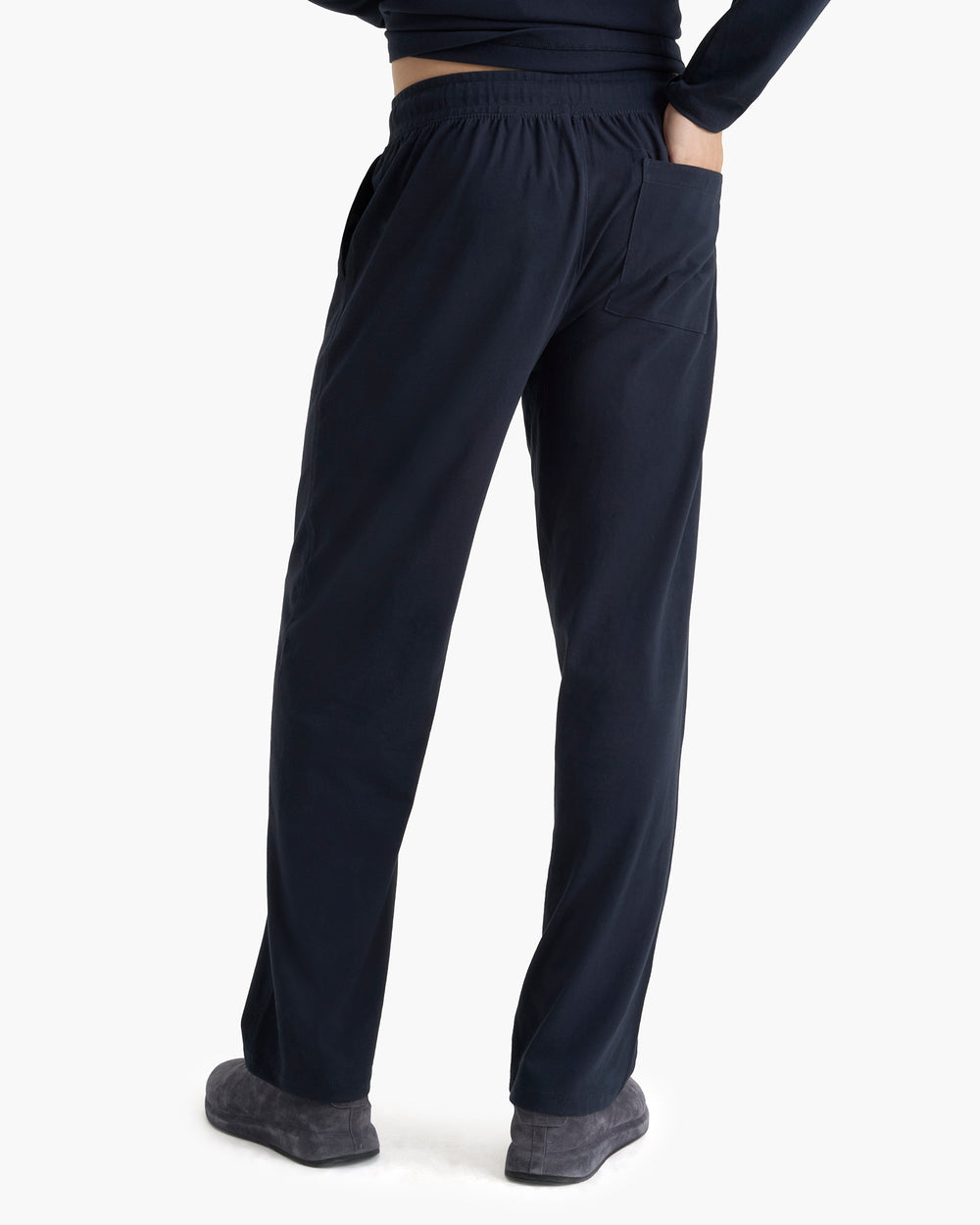 Heavyweight Jersey Pull On Pant - Deep Midnight