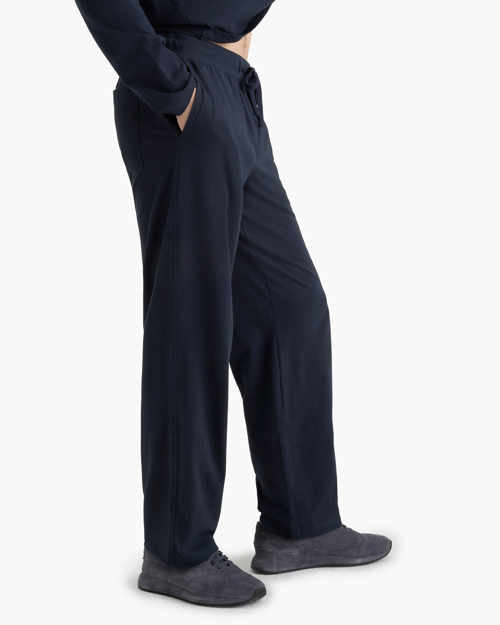 Heavyweight Jersey Pull On Pant - Deep Midnight