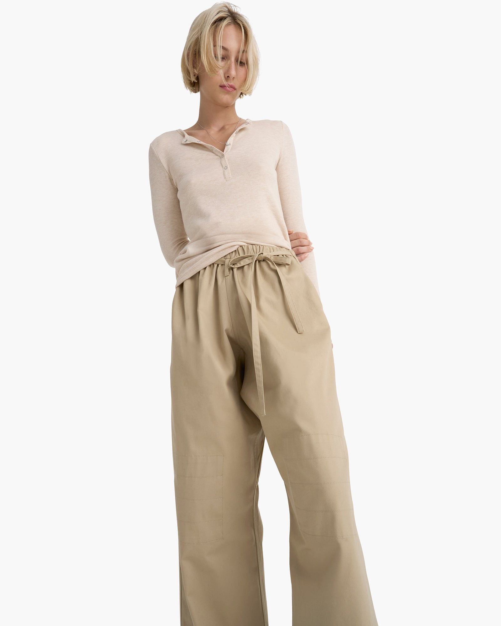 Women's Judo Pants - Khaki