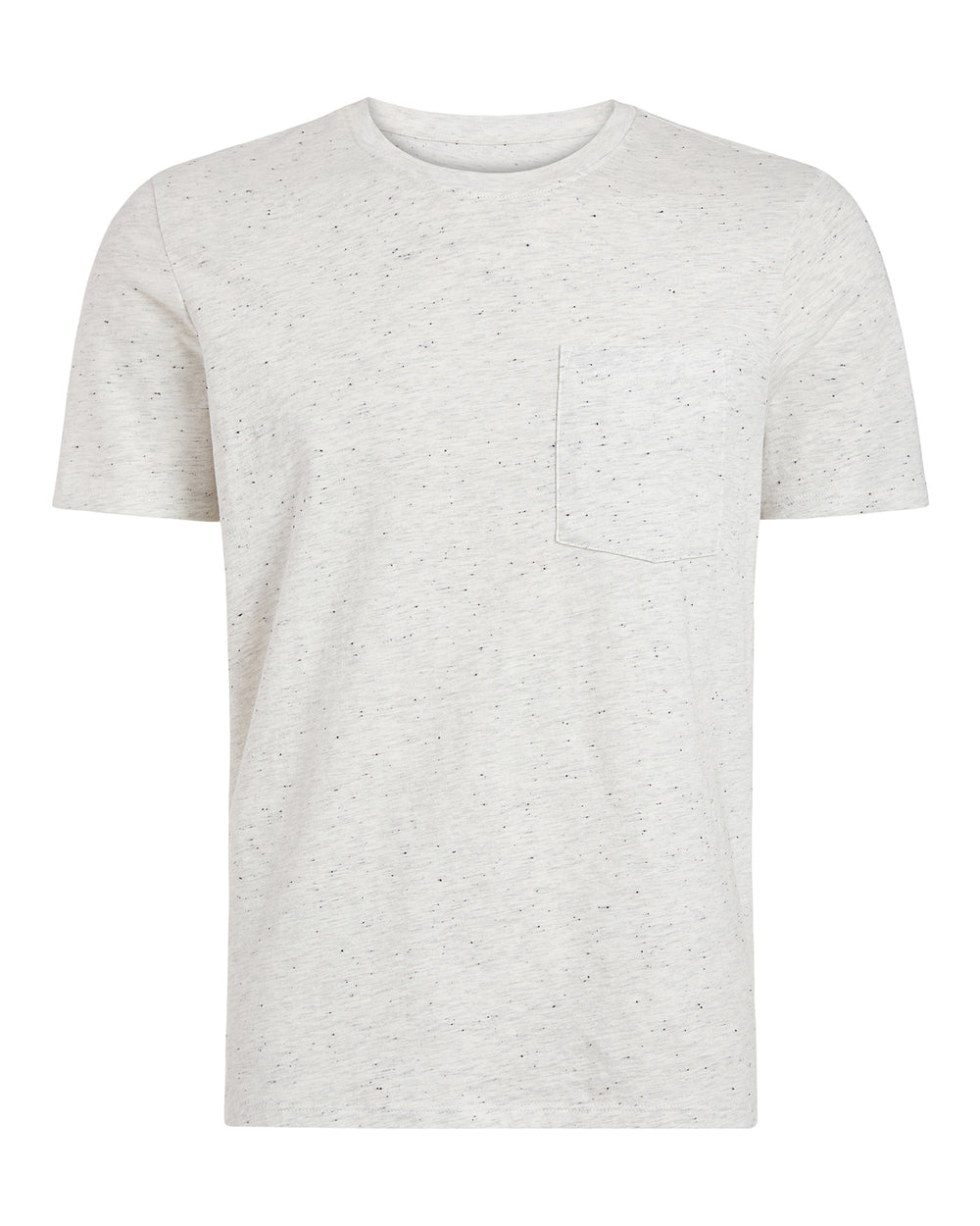 Donegal Jersey Short Sleeve Pocket Tee - H. Silver