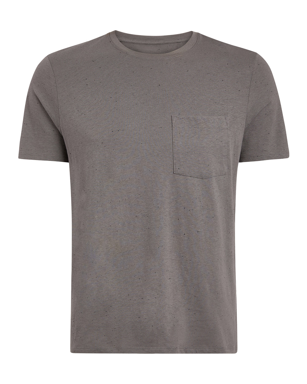 Donegal Jersey Short Sleeve Pocket Tee - Steel