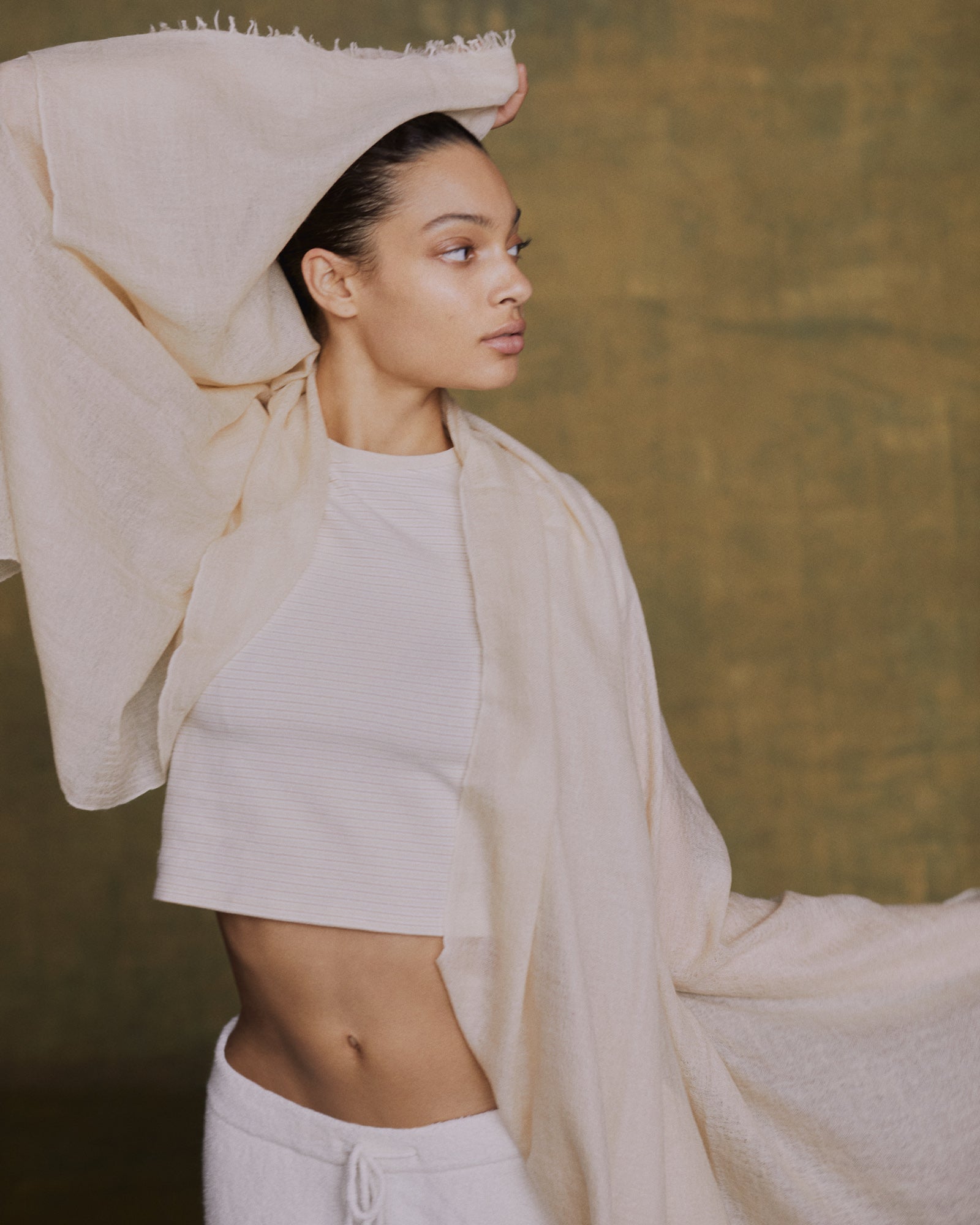 Cashmere Scarf - Island Sand