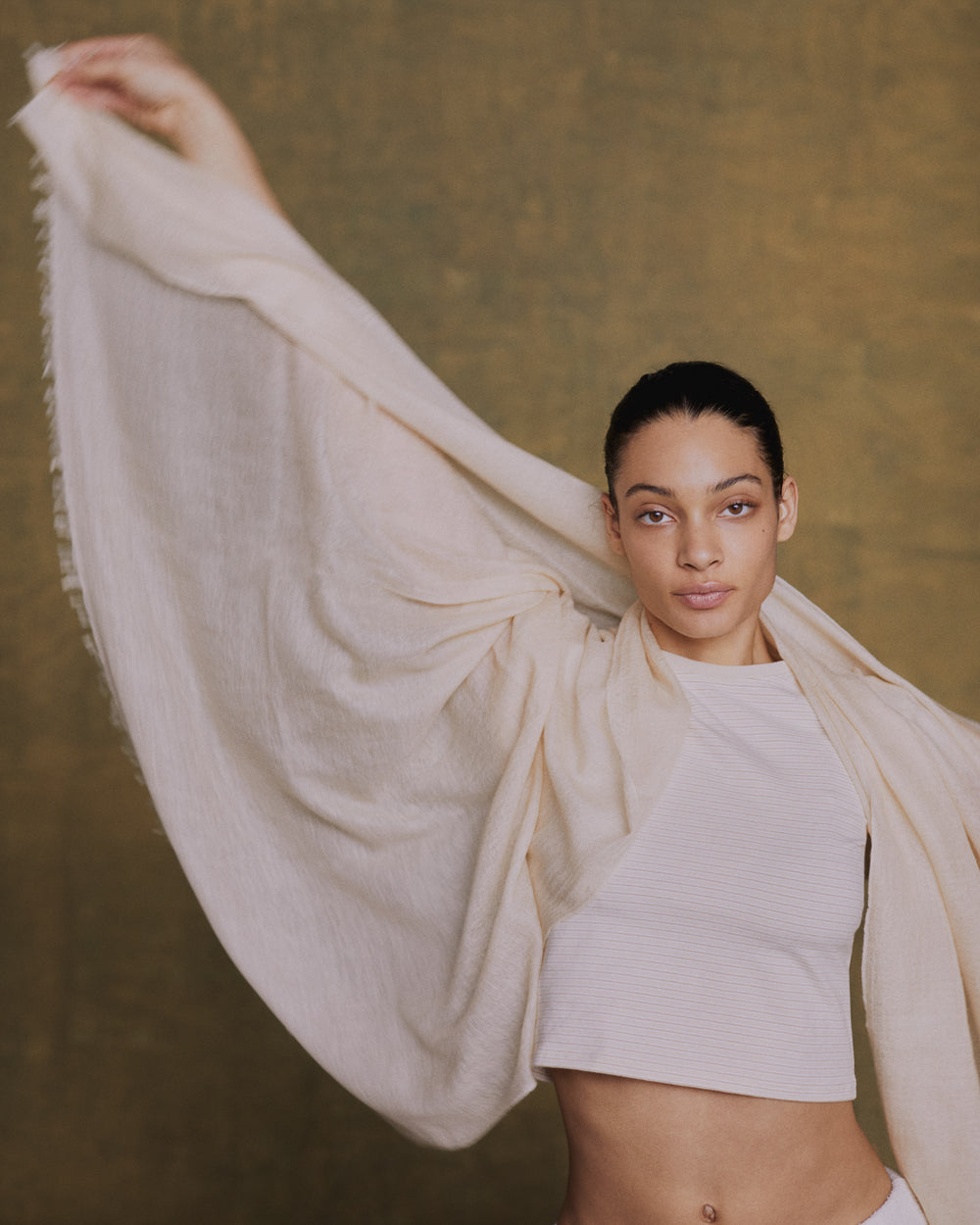Cashmere Scarf - Island Sand