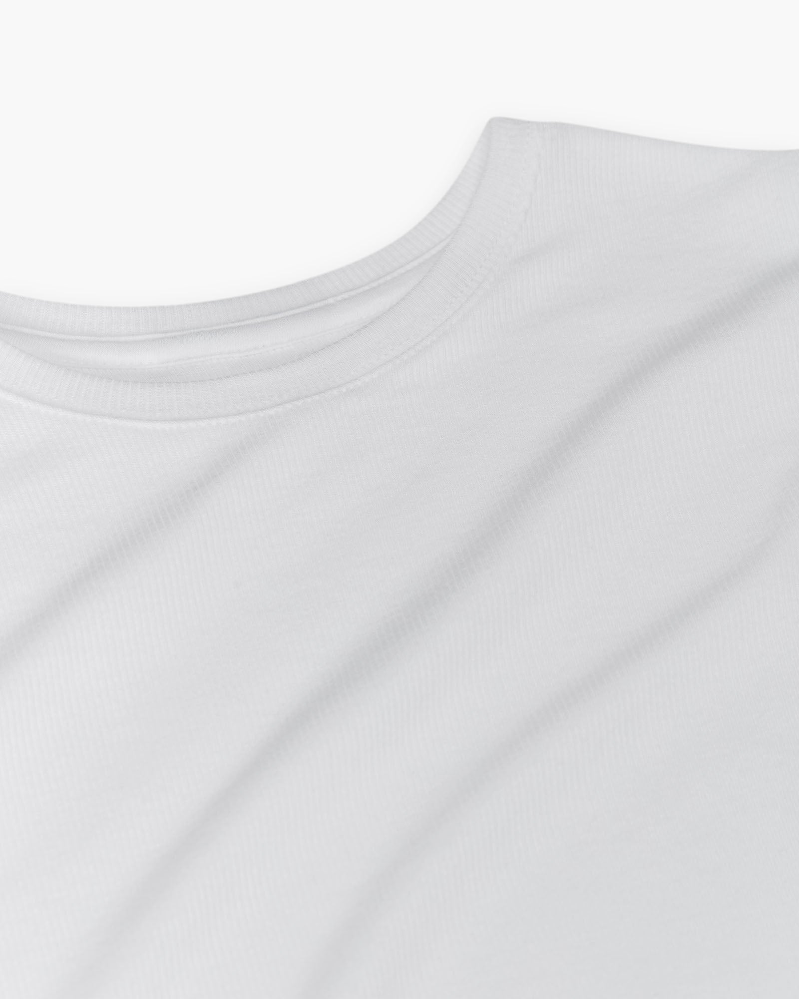 Modal Rib Long Sleeve Bodysuit - White