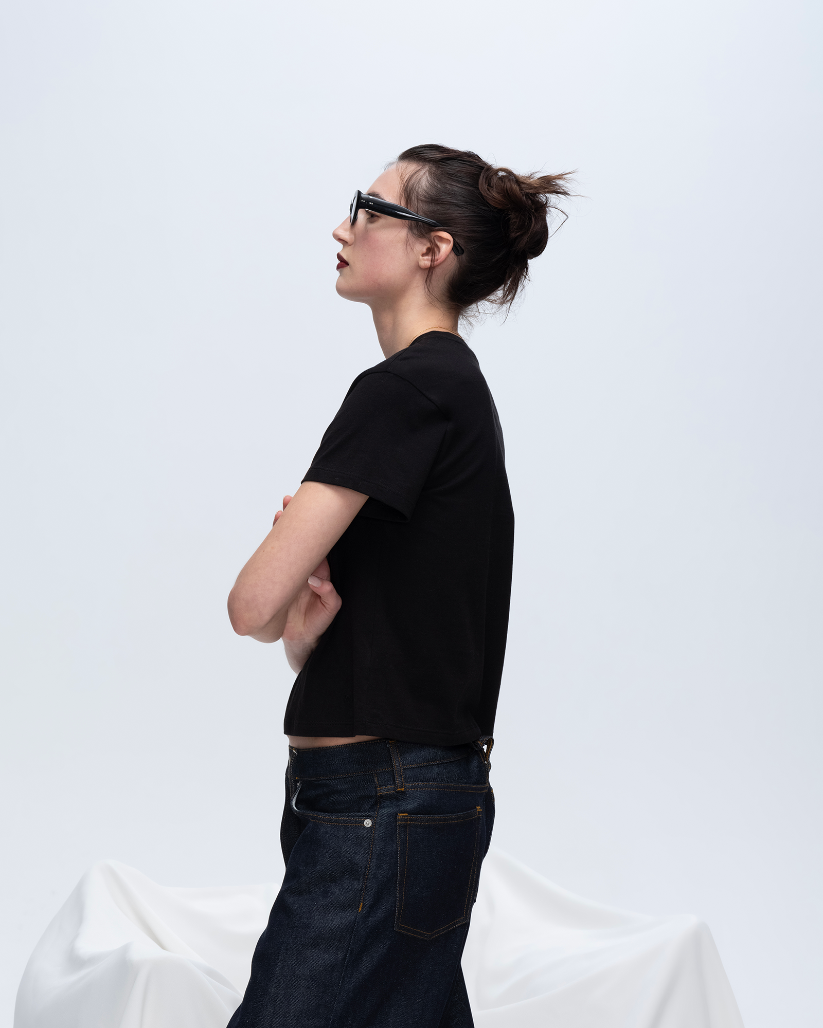 Classic Jersey Short Sleeve Boy Tee - Black