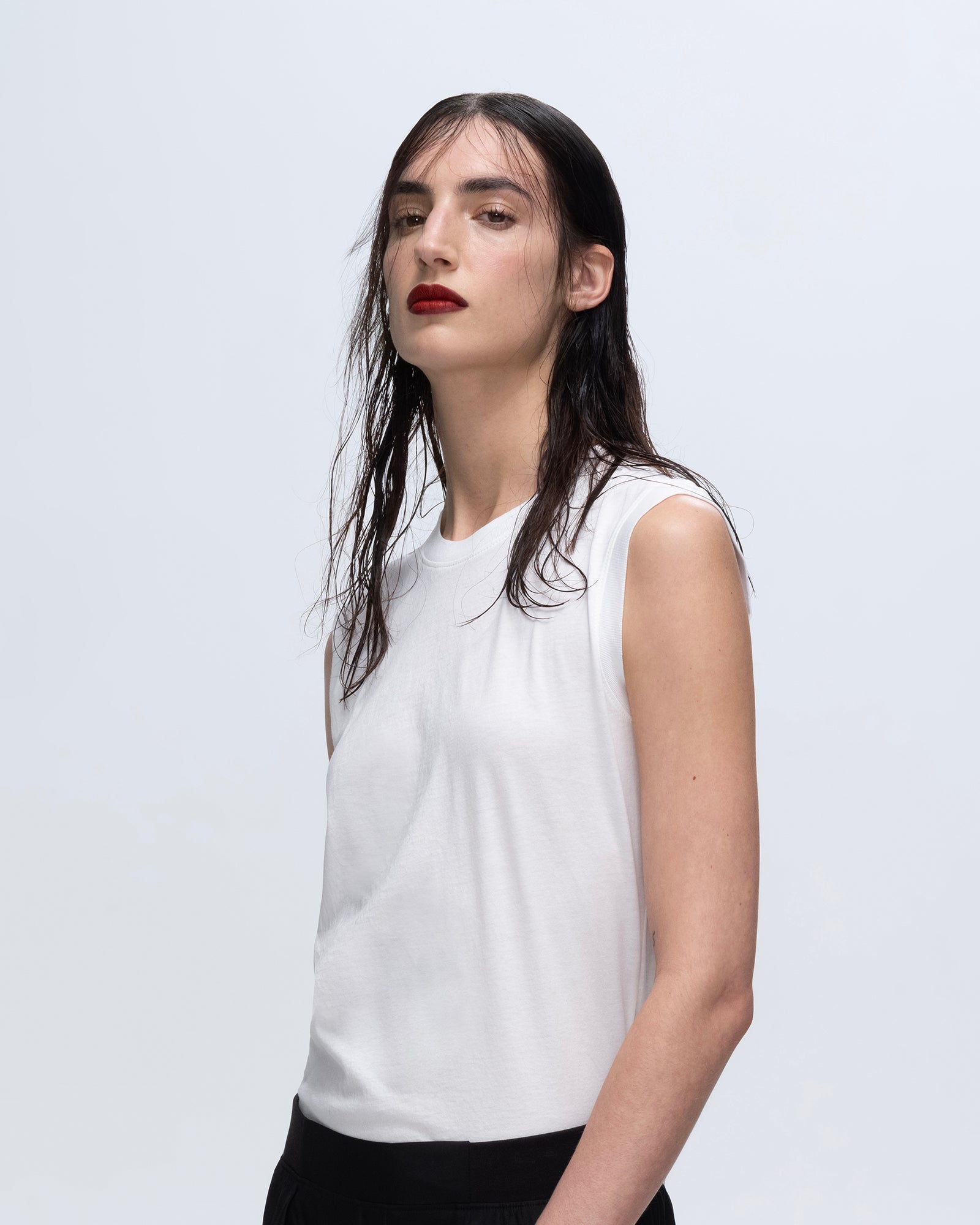 ◆Attends◆ Basic Sleeveless 5colors 0081 Sleeveless Swing Tank – 214 Decor & More