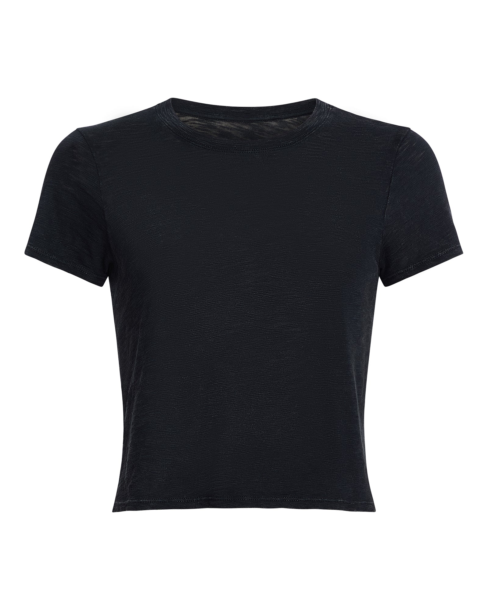 Slub Jersey Pre-School Boy Tee - Faded Black