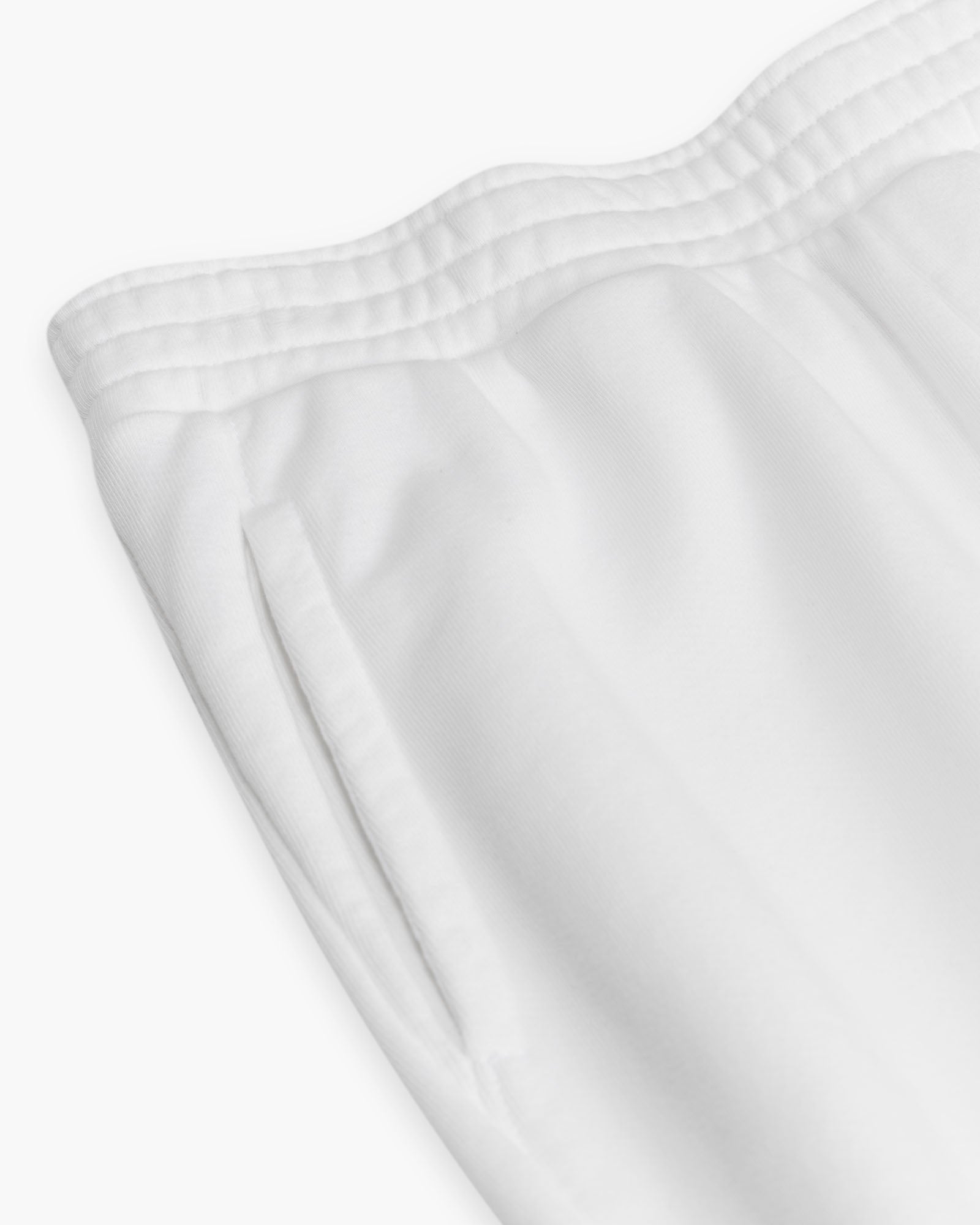 French Terry Sweatpants - White