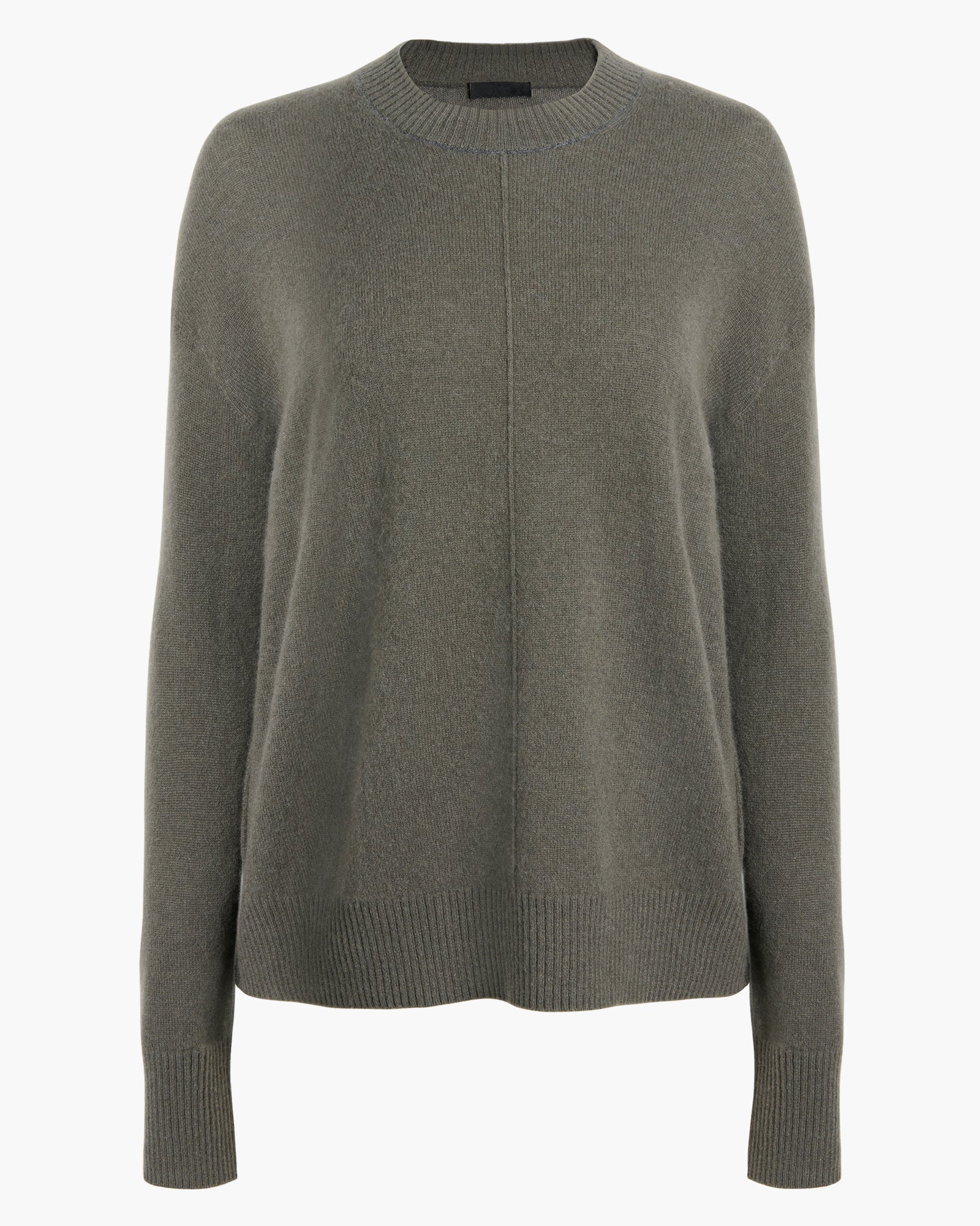 Cashmere Crew Neck Sweater - Fatigue