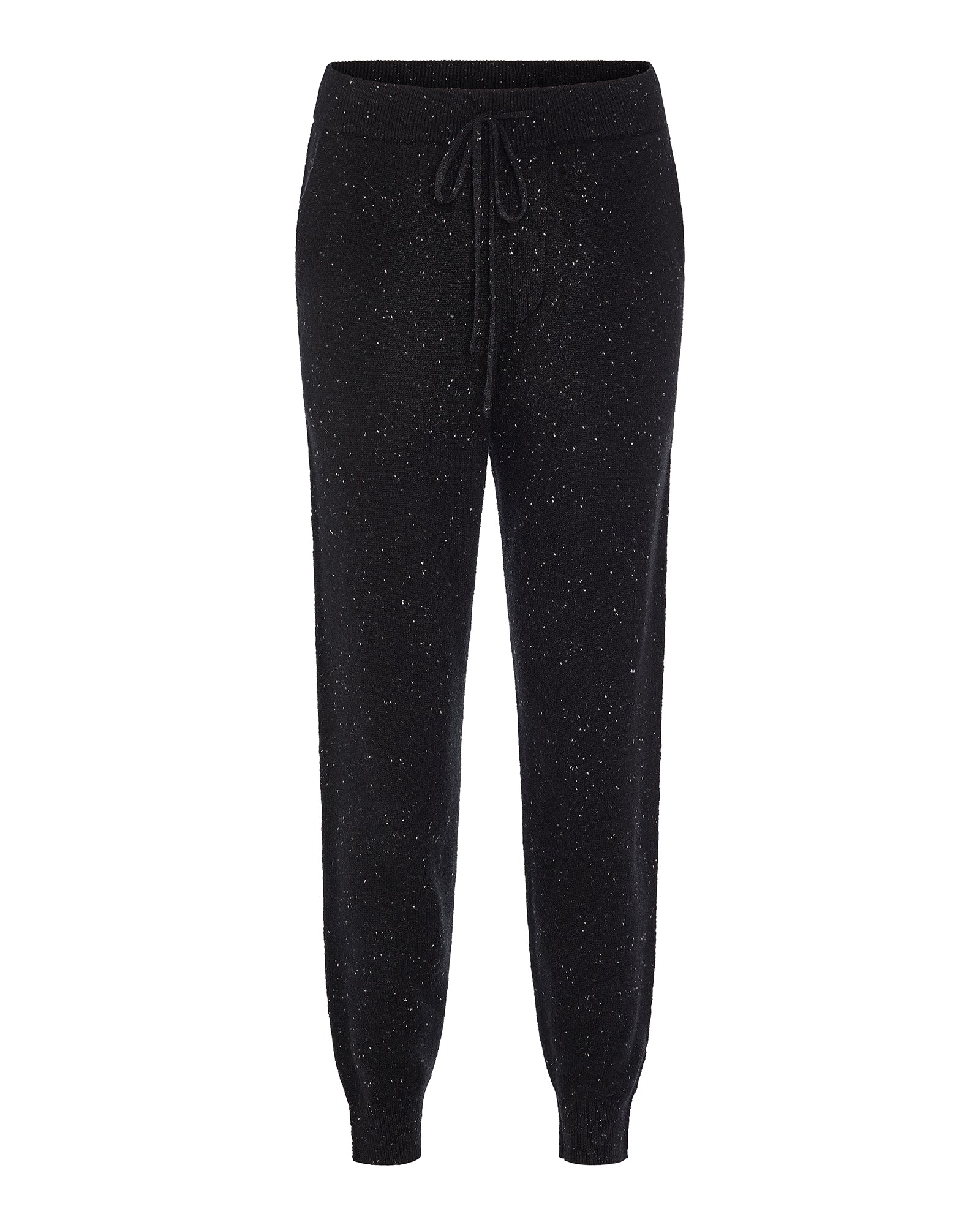 Donegal Cashmere Jogger - Black