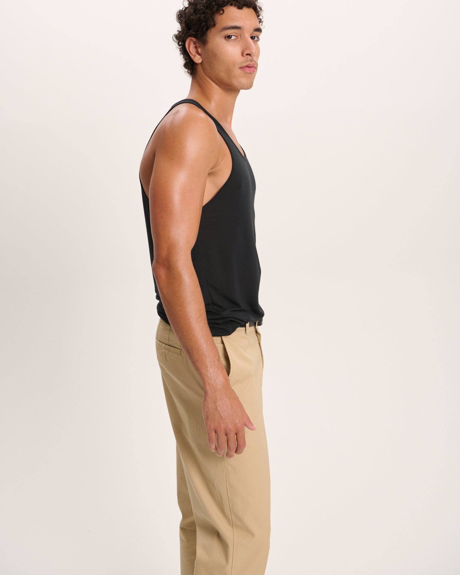 Modal Jersey Tank - Black