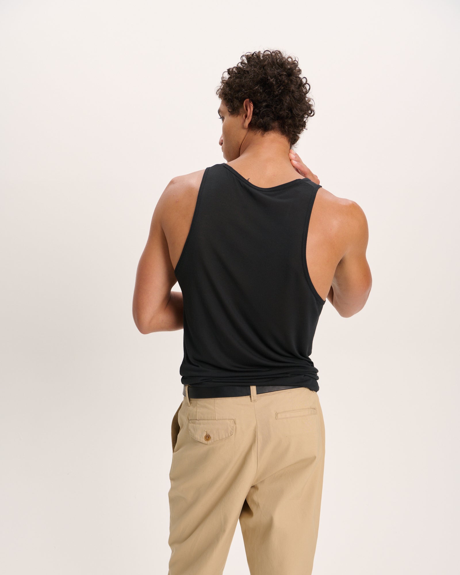 Modal Jersey Tank - Black