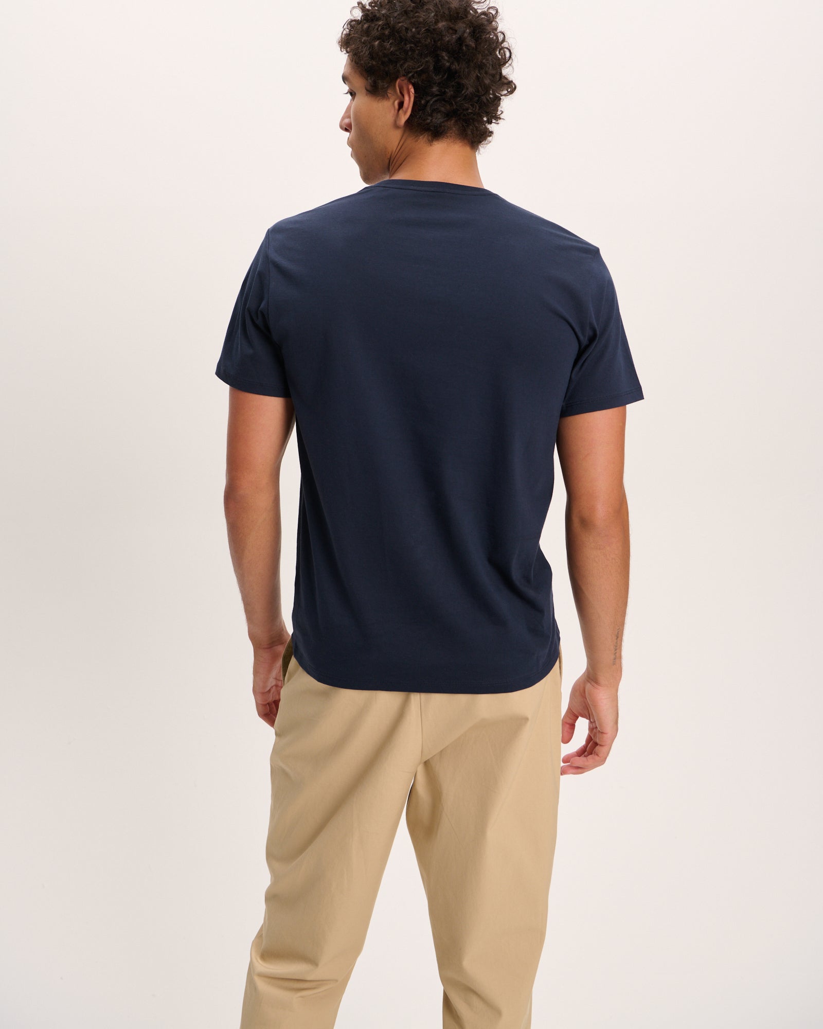 Classic Jersey Crew Neck Tee - Midnight