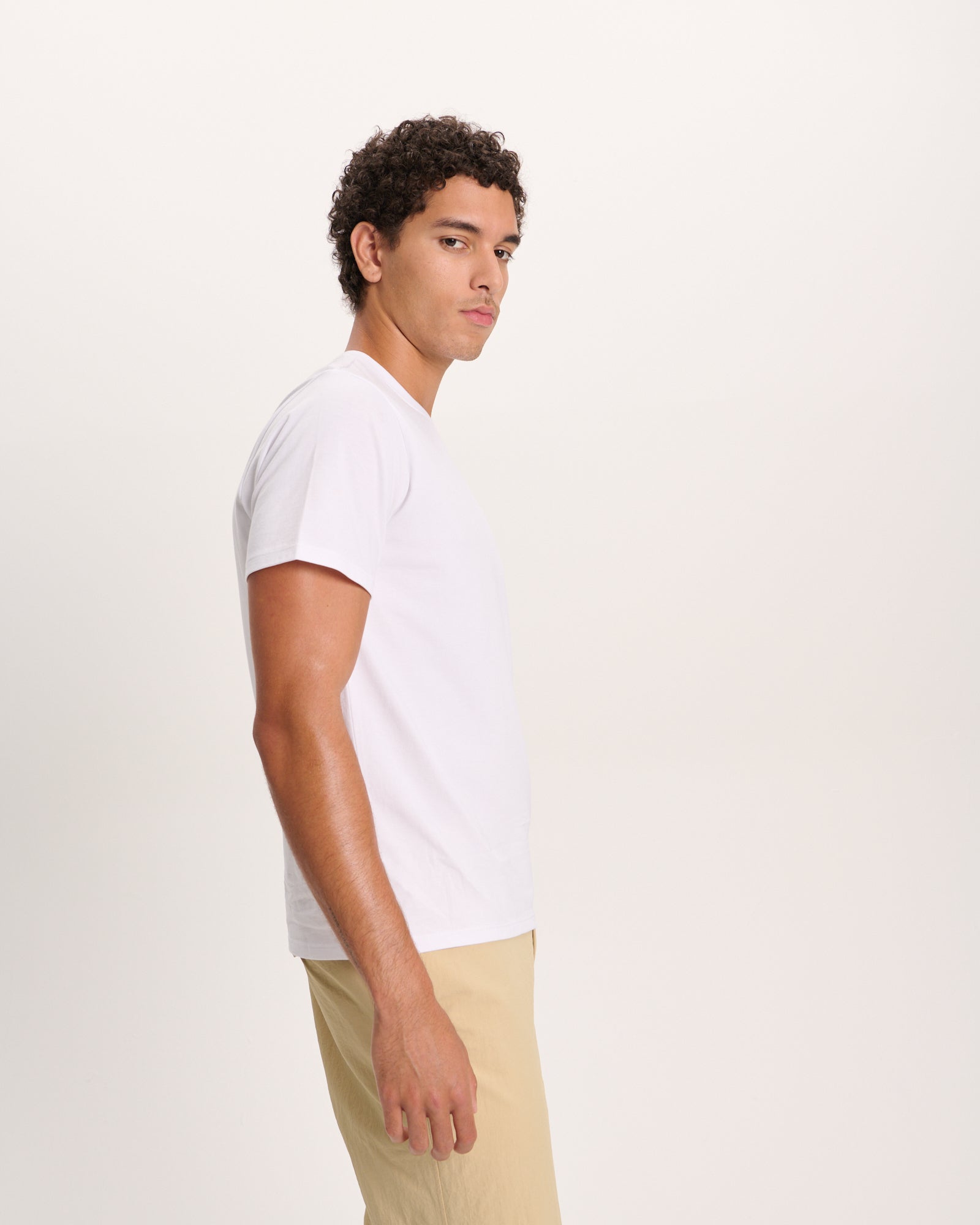 Classic Jersey Crew Neck Tee - White – ATM Anthony Thomas Melillo