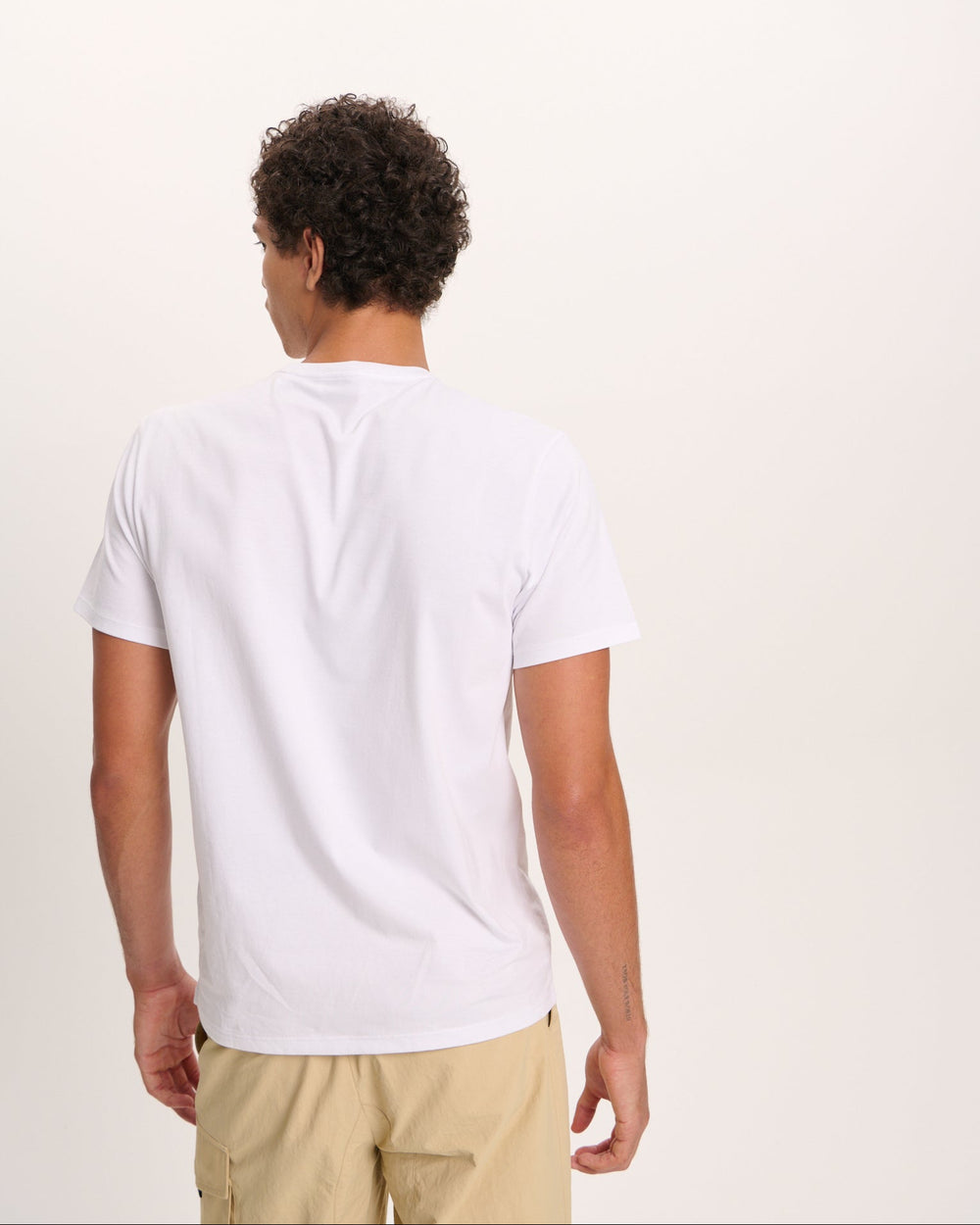 Classic Jersey Crew Neck Tee - White