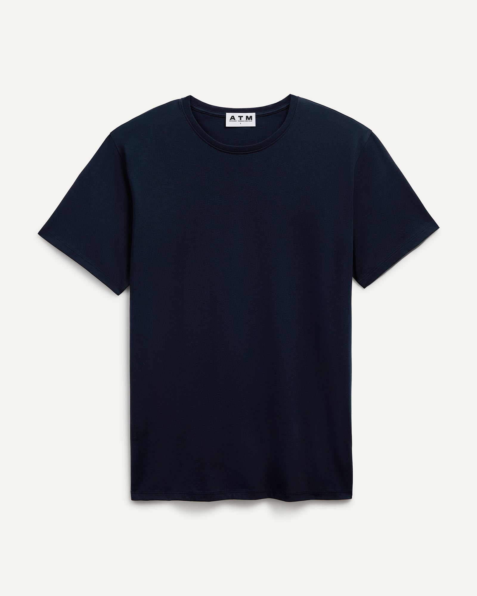 Classic Jersey Crew Neck Tee - Midnight