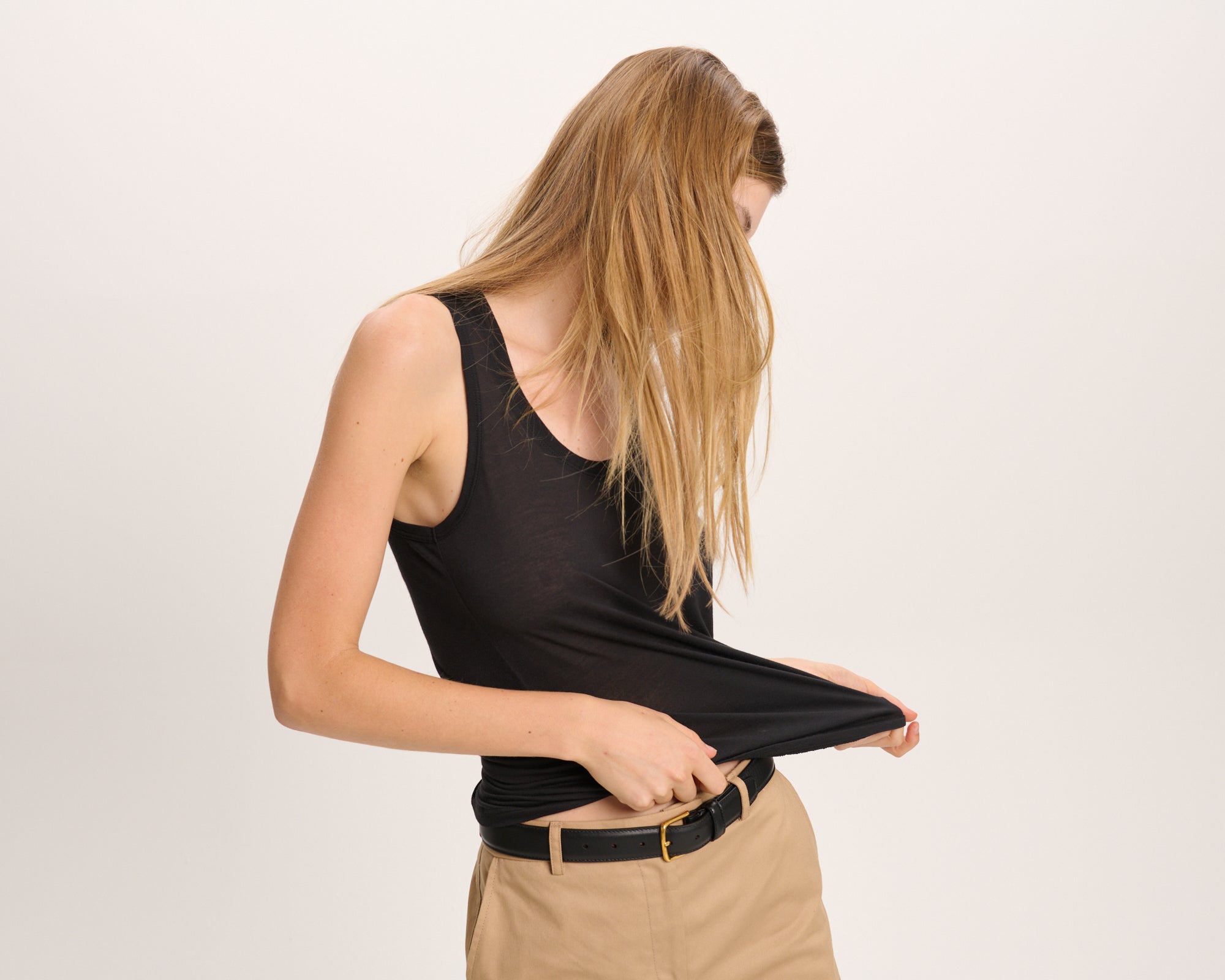 Modal Sweetheart Tank - Black