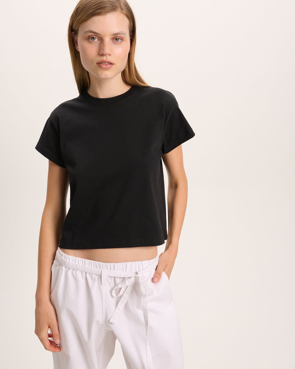 Classic Jersey Boy Tee - Black