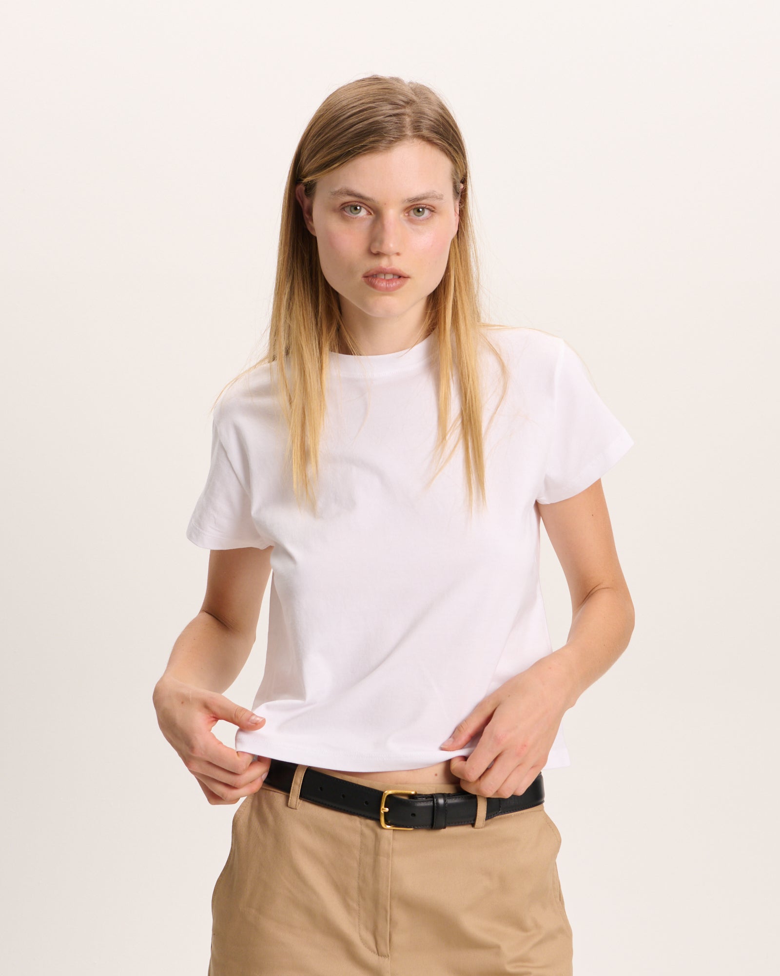 Classic Jersey Boy Tee - White