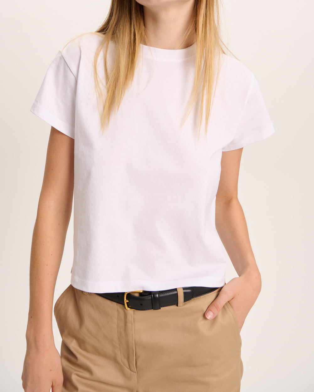 Classic Jersey Boy Tee - White