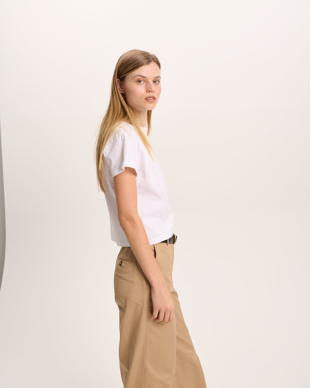 Classic Jersey Boy Tee - White