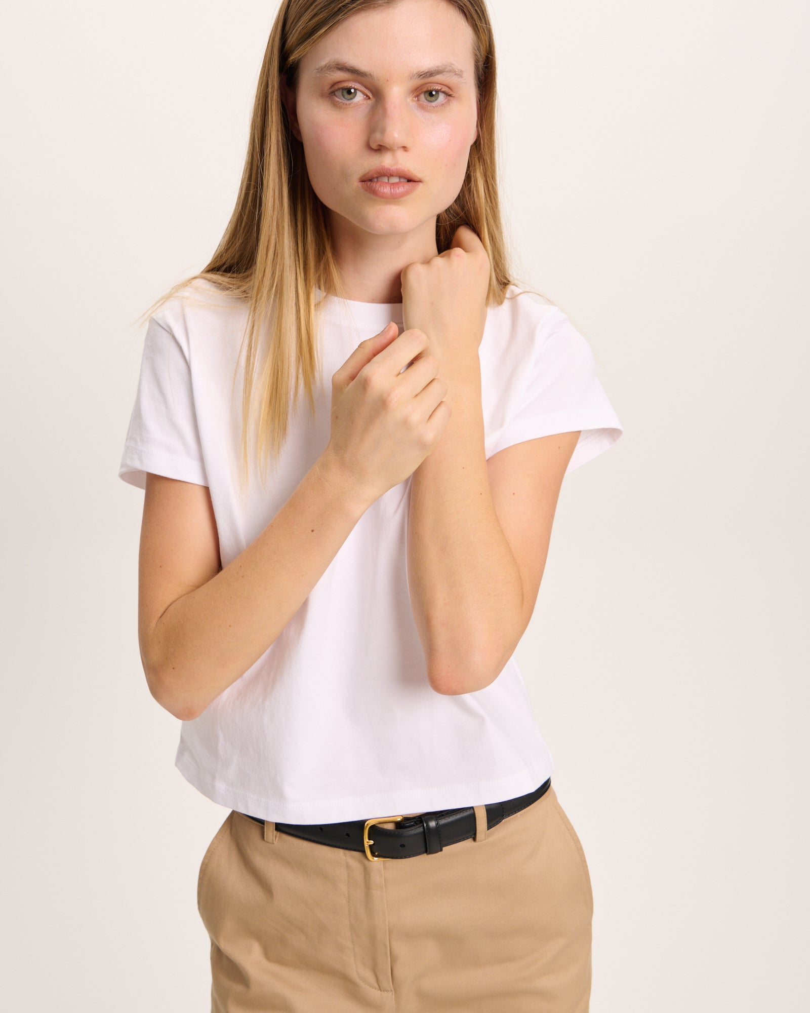 Classic Jersey Boy Tee - White