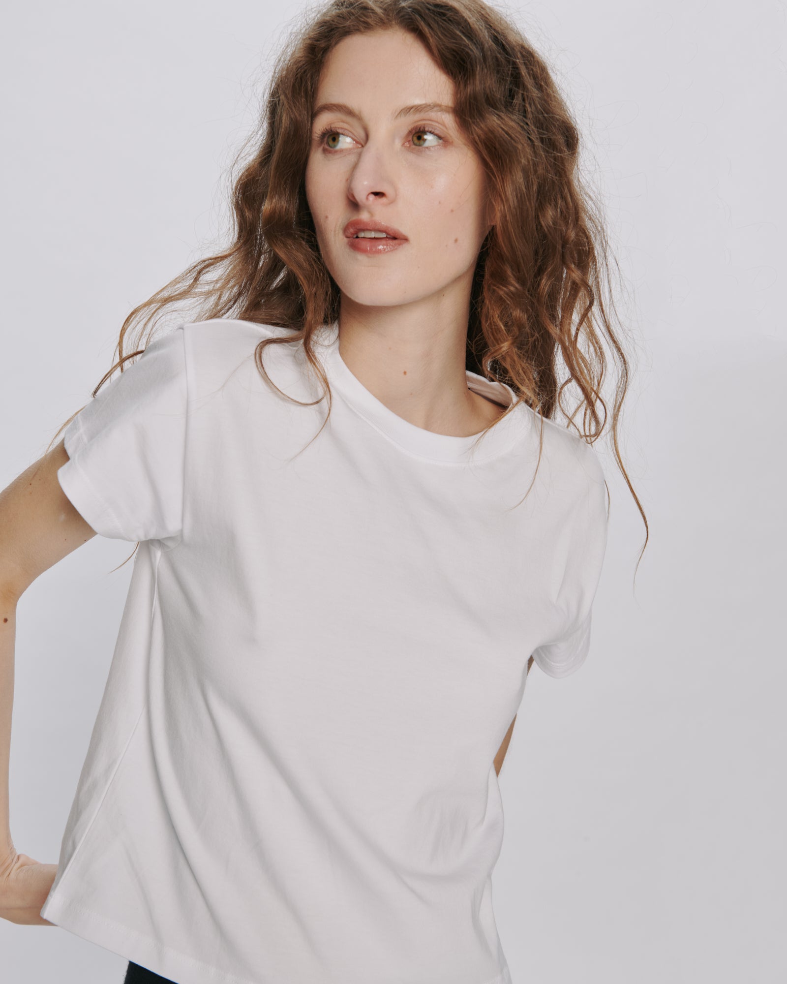 Classic Jersey Boy Tee - White