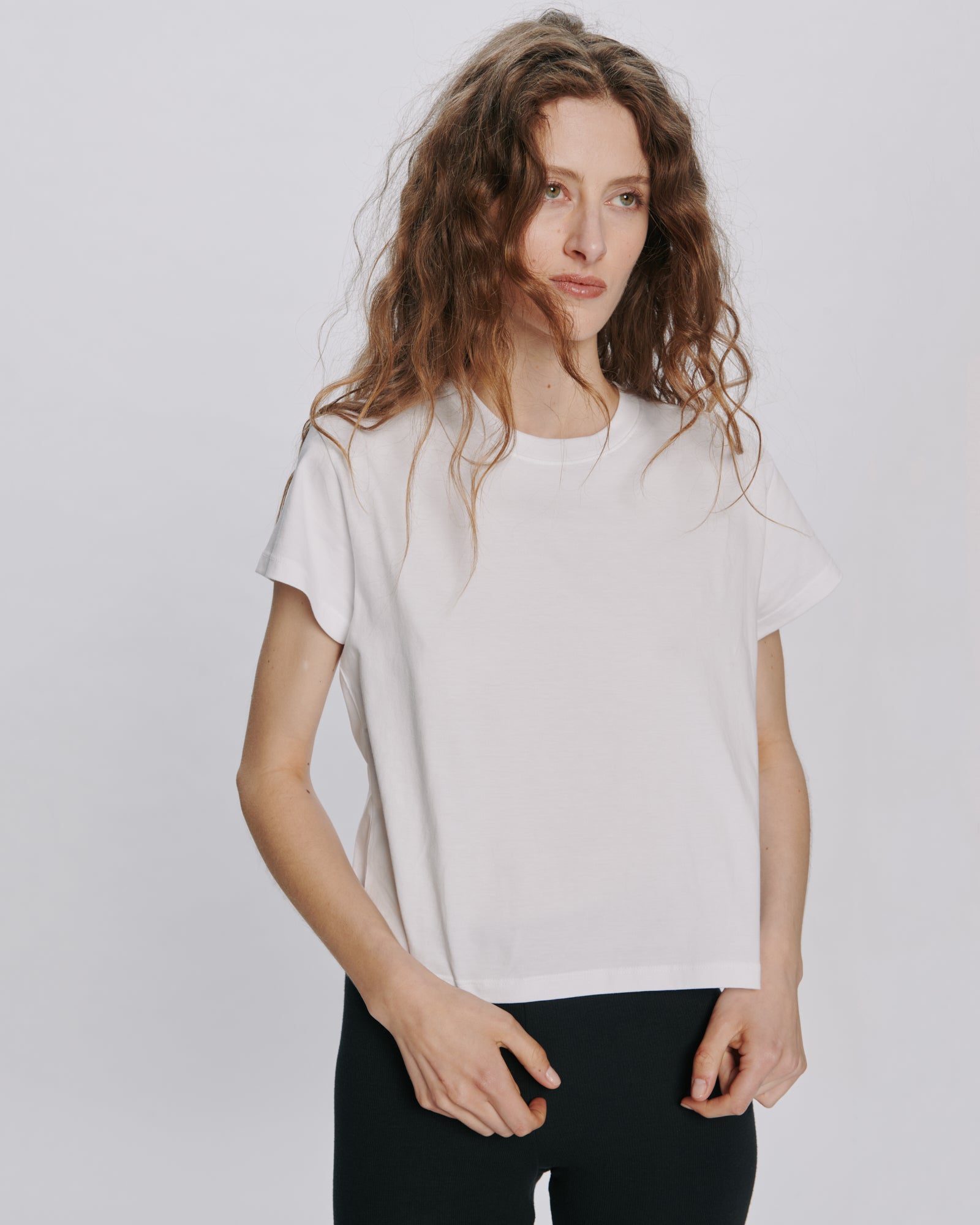Classic Jersey Boy Tee - White