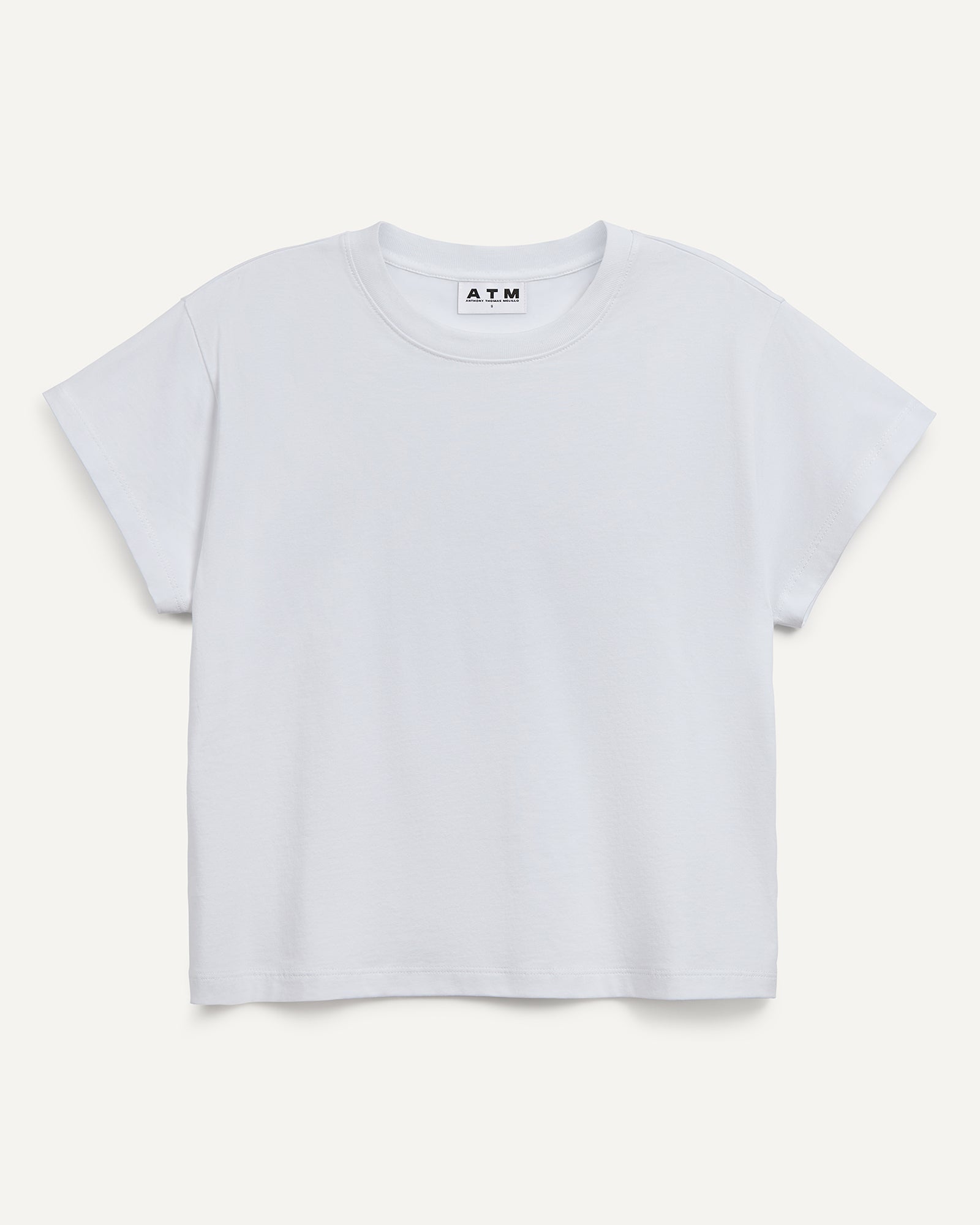 Classic Jersey Boy Tee - White